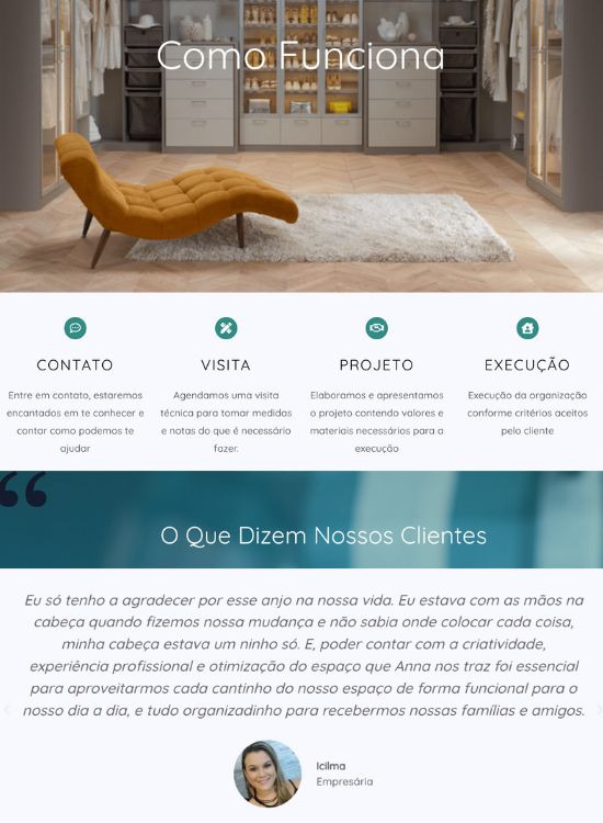 Web design profesional - personal organizer