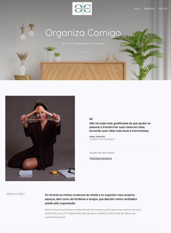 Web design profesional - personal organizer